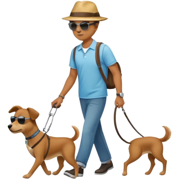 Dog Walker man emoji