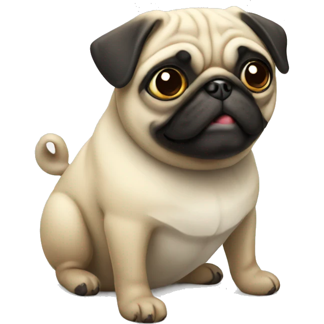 Pug  emoji