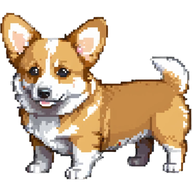 cute corgi puppy emoji
