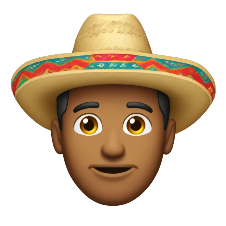 man in sombrero emoji