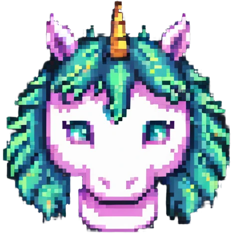 crowned unicorn emoji