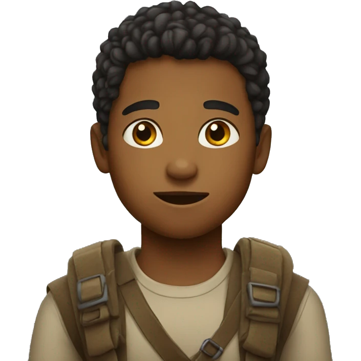 Brave boy emoji