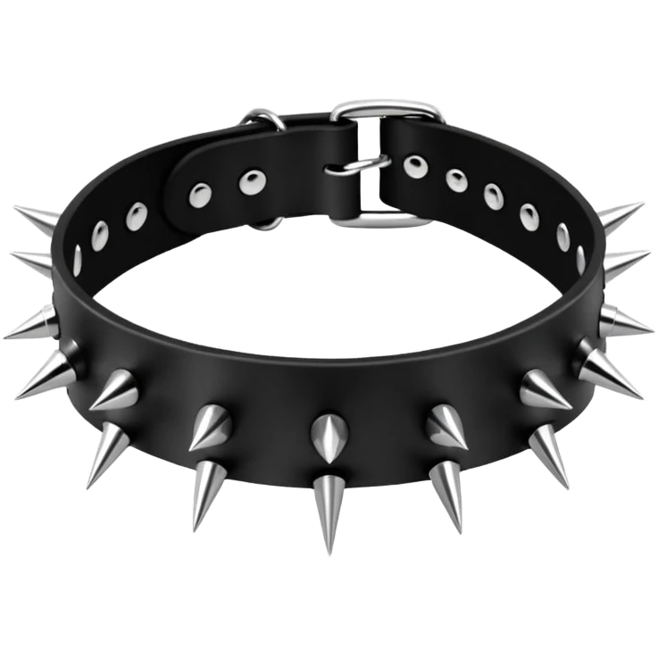 spiked choker emoji