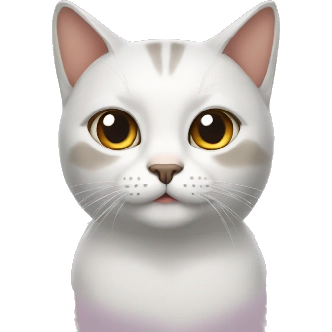 Cat with earings emoji
