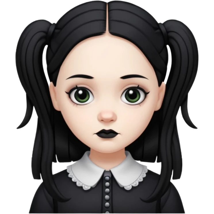 wednesday addams emoji