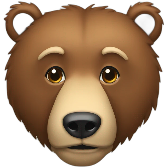 Kodiak bear emoji