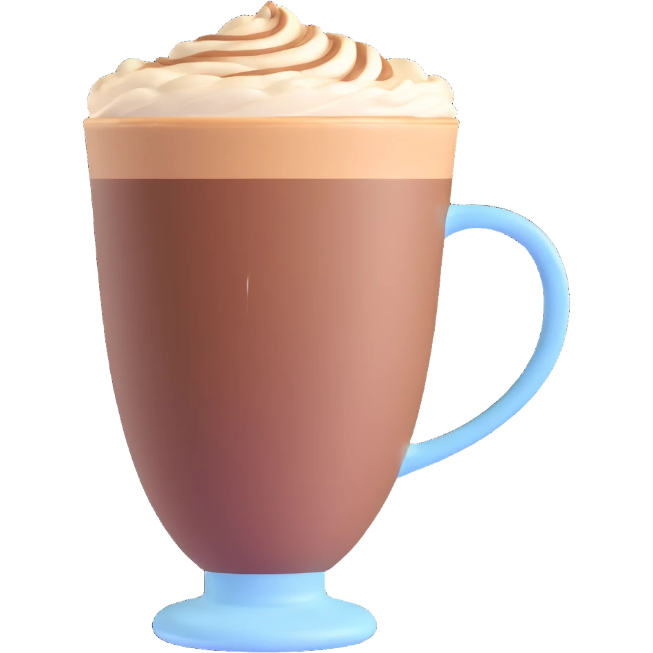 classic mocha, inviting and cozy emoji