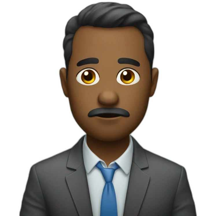 Bored at meeting emoji