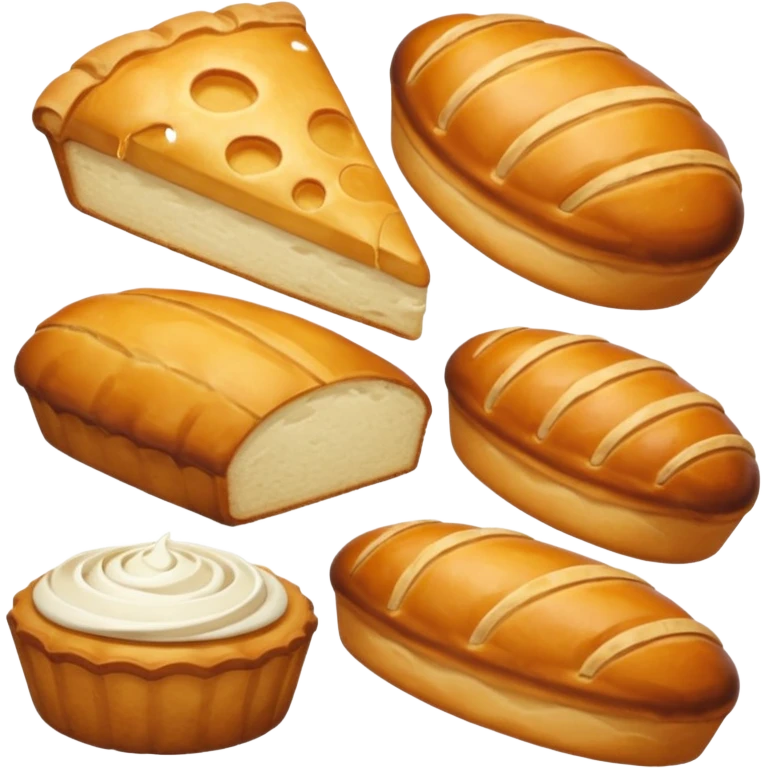 bakery goods emoji