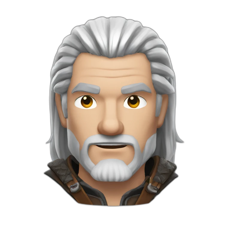 Geralt of Rivia emoji