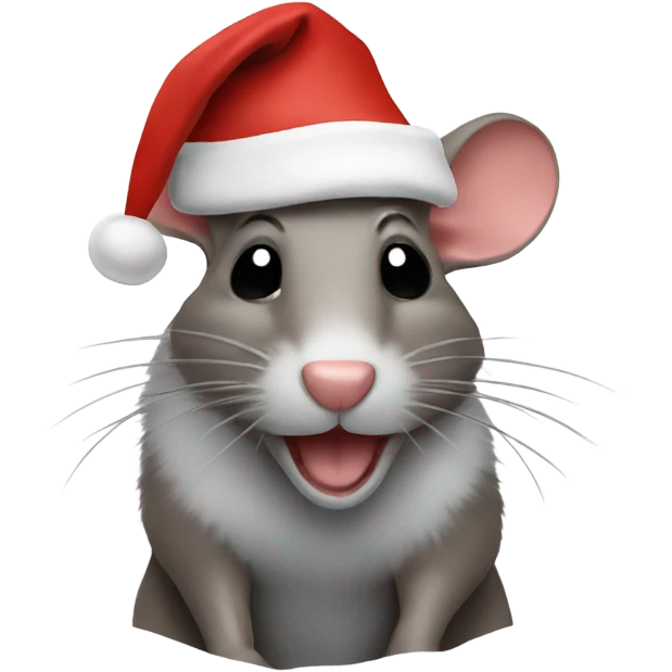 Rat Santa emoji