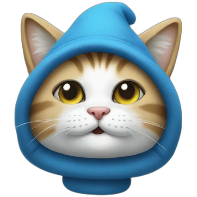 smurf cat emoji