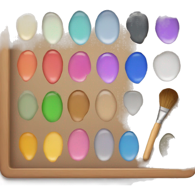 artist palette emoji