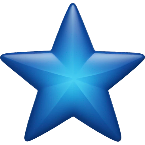blue star emoji