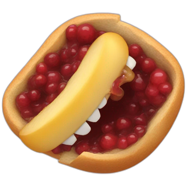Une bite emoji