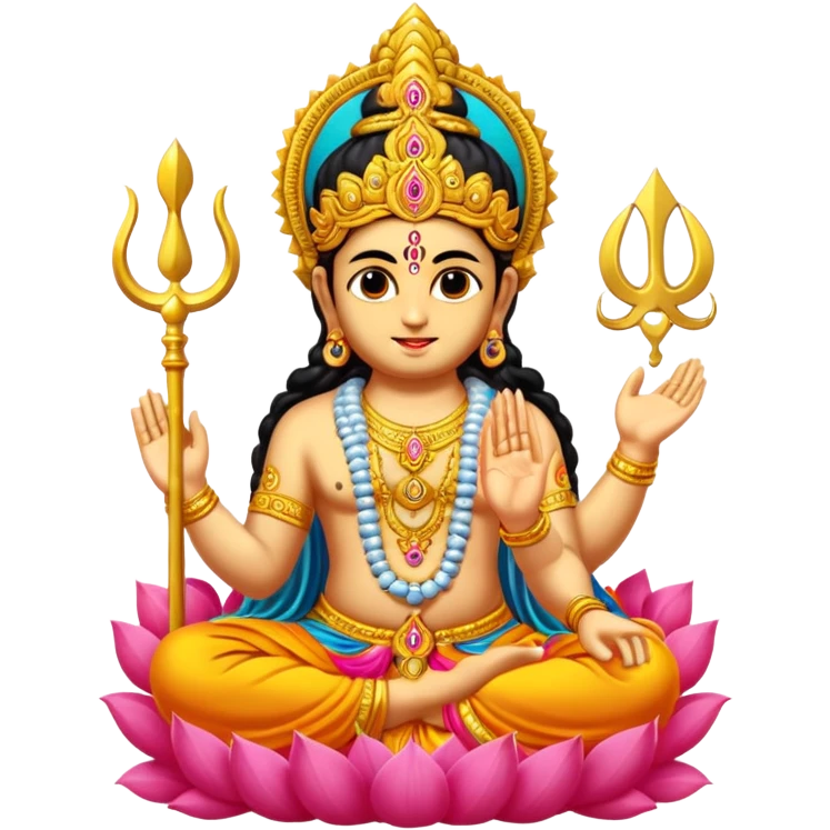 Create god murugan om style  emoji