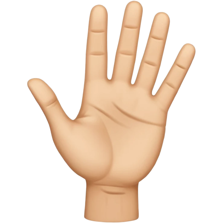 Shocker hand gesture  emoji
