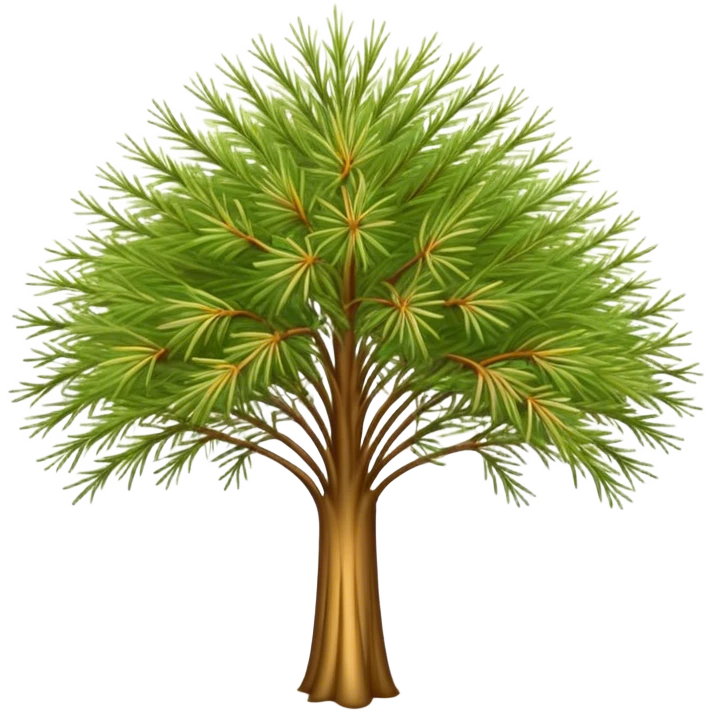Cinematic Realistic Allocasuarina Emoji, Tall and elegant, with long, needle-like foliage that gives the tree a fine, wispy appearance. The tree’s soft, golden-brown color adds warmth to the landscape. Soft glowing outline, capturing the essence of Australian beauty, strength, and serenity in an allocasuarina tree! emoji