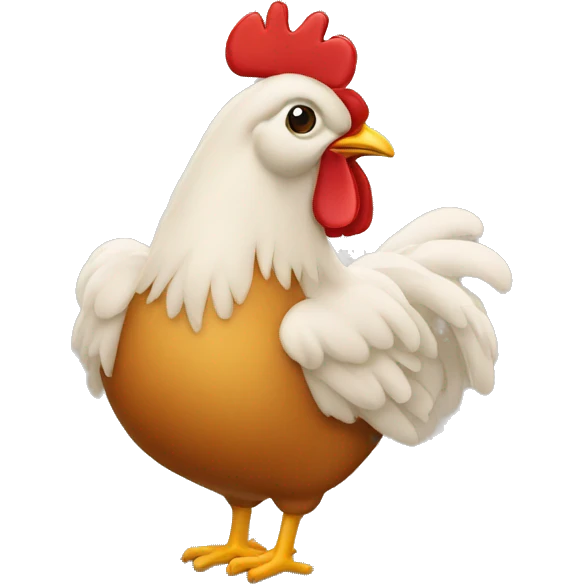 Un burgeur au poulet  emoji