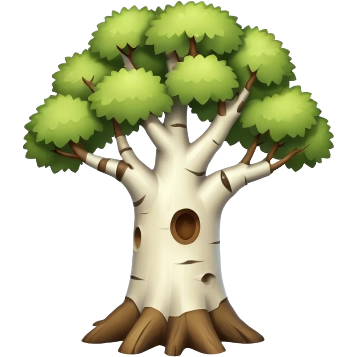 birch wood emoji