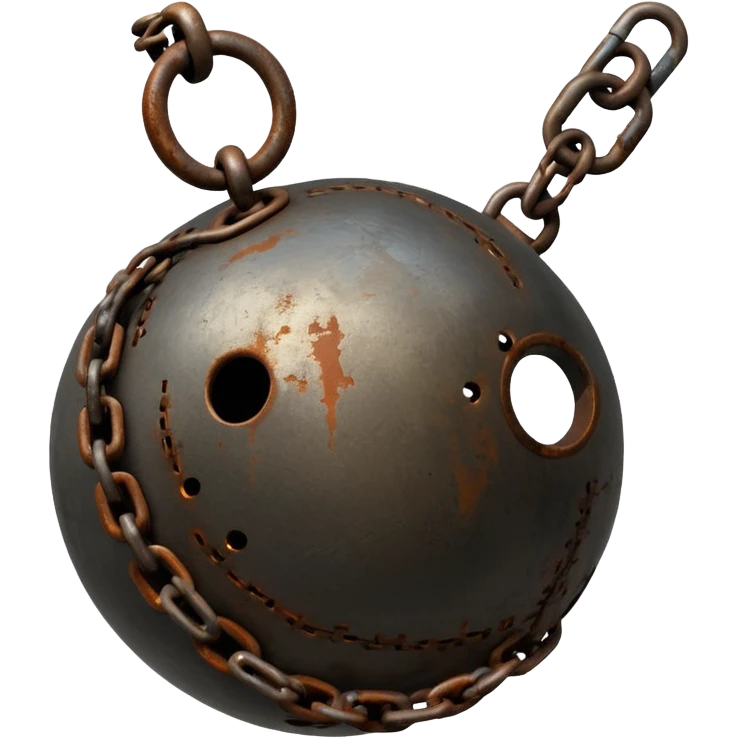 prison ball and chain emoji