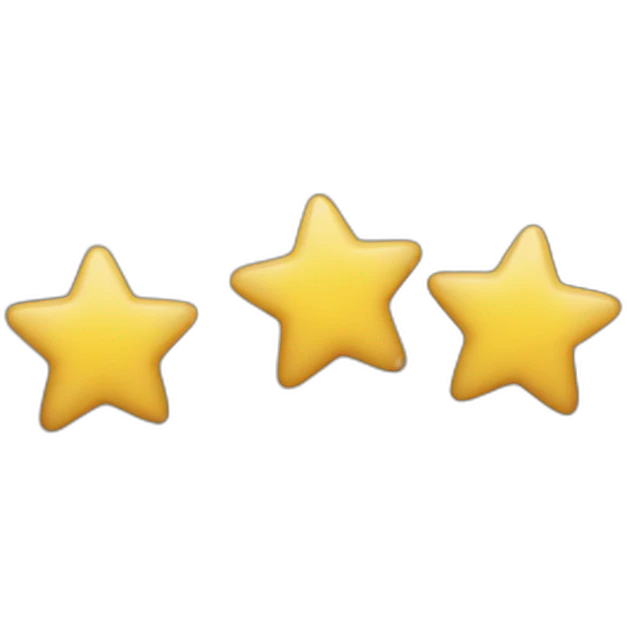 Five stars rating emoji