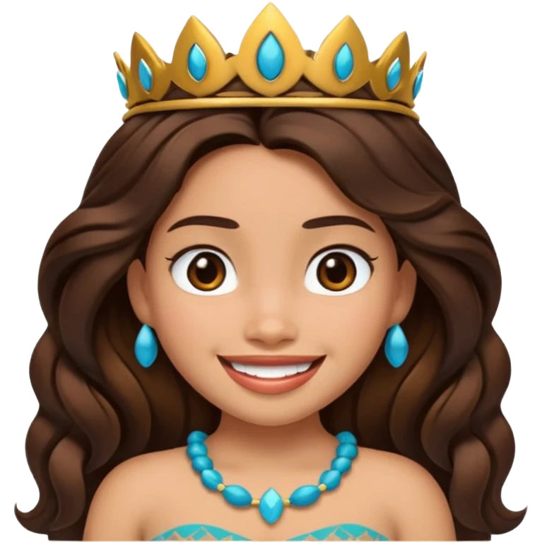 Emoji de la princesa  Moana  emoji