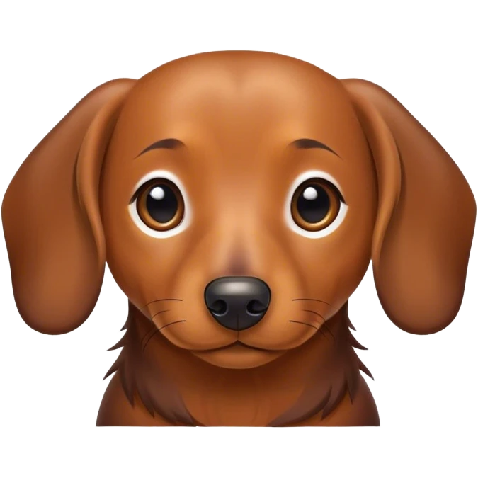 perro salchicha emoji