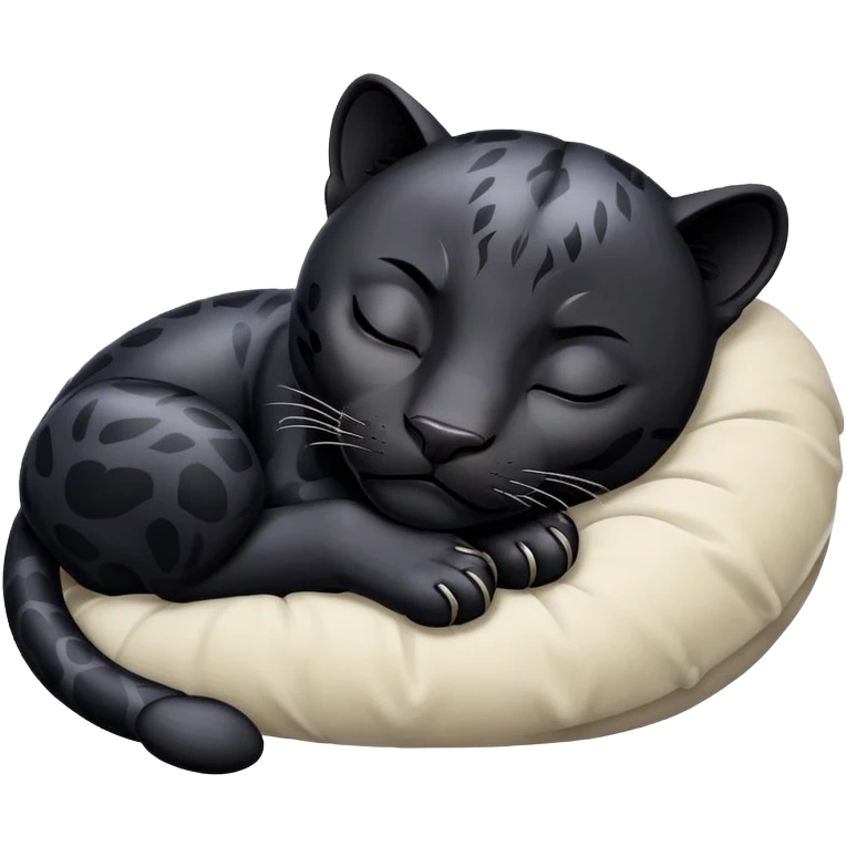 Black Panther sleeping emoji