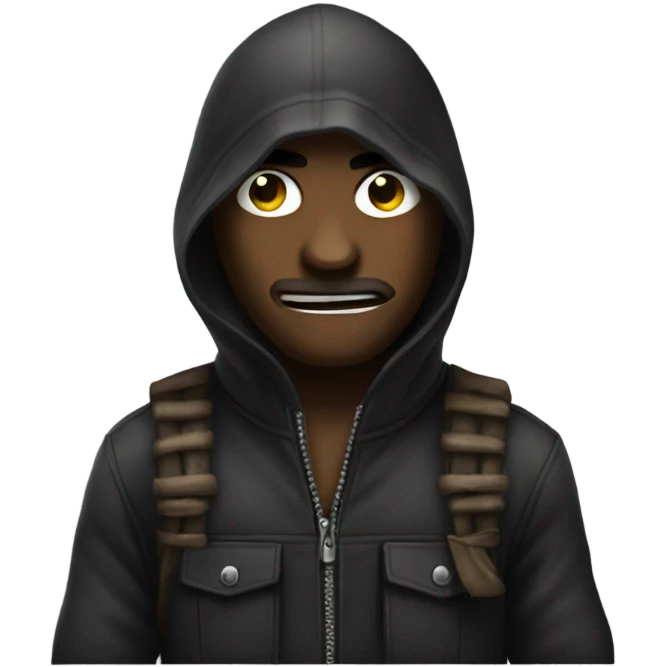 Man robber emoji  emoji