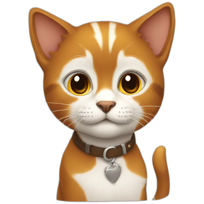 Chat roux emoji