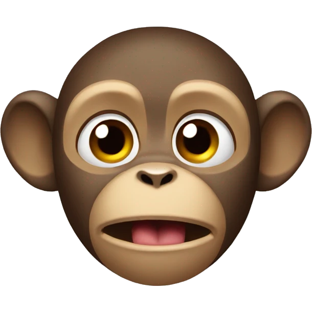 Monkey crying emoji