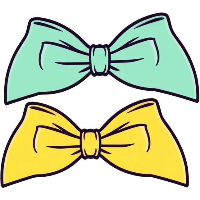 Coquette bows  emoji