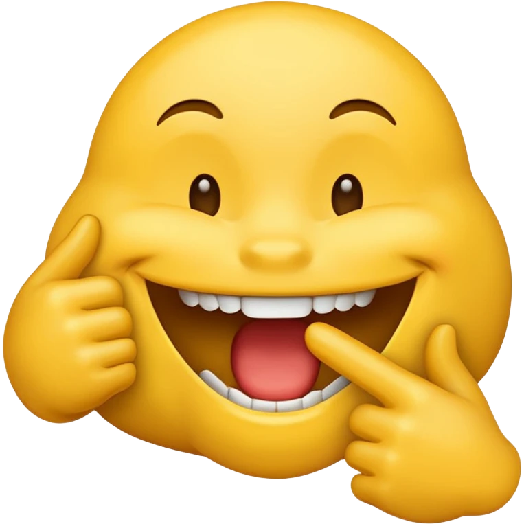 Biting hand emoji emoji