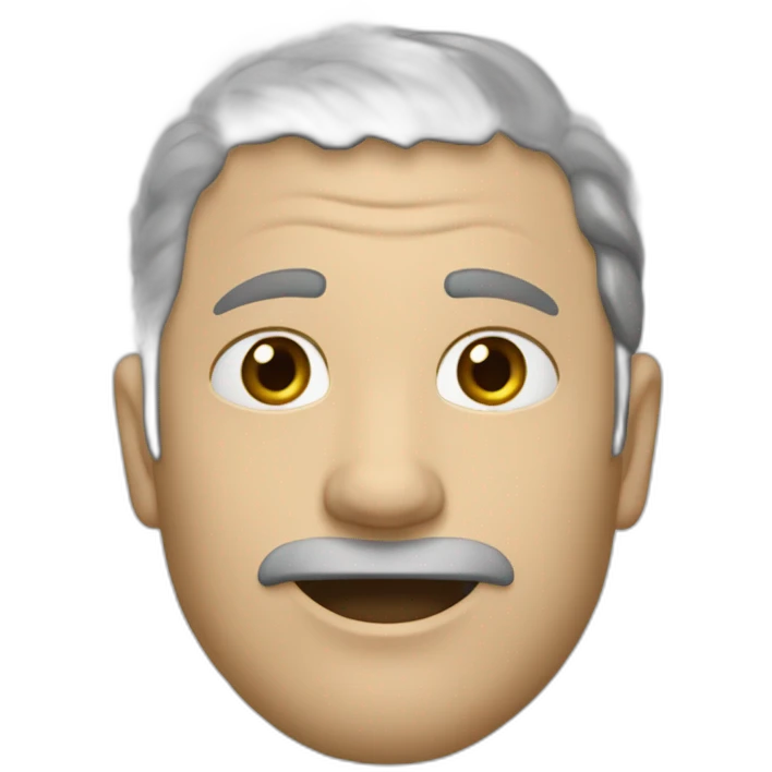 белый волчонок с голубыми глазами emoji