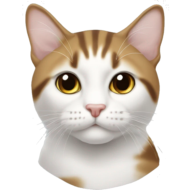 кот черный с белыми тапочками и белым фартуком emoji
