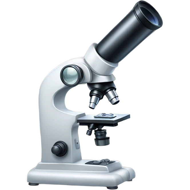 cat with a microscope emoji