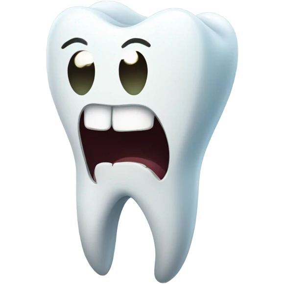 tooth emoji