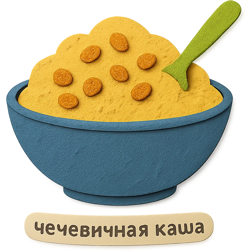 чечевичная каша emoji