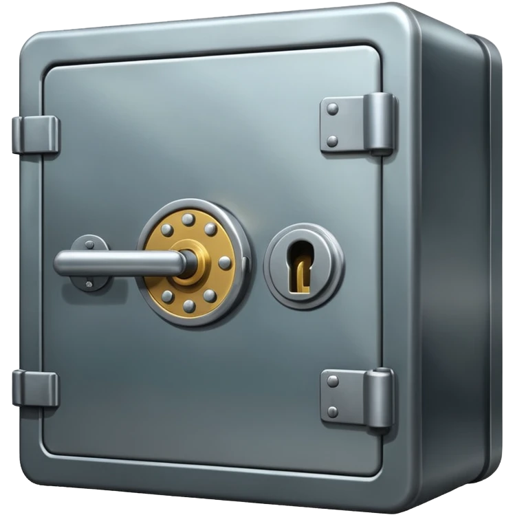 locked bank vault emoji