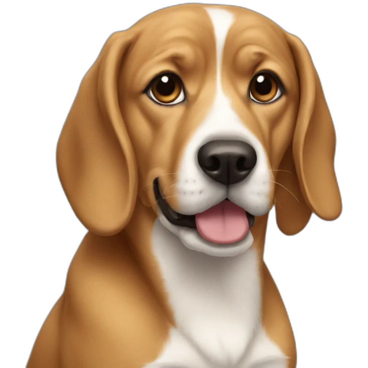 Dog bean emoji
