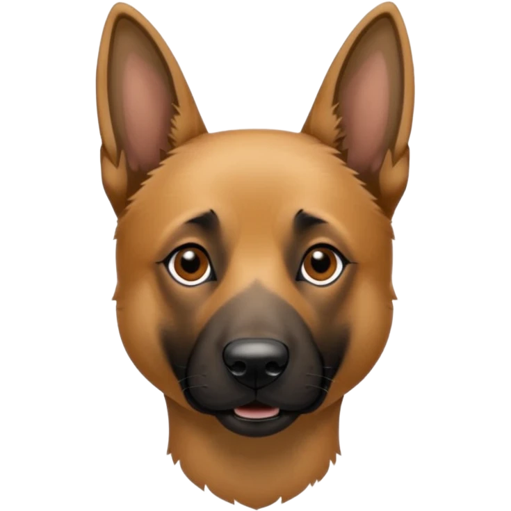 Belgian malinois dog  emoji
