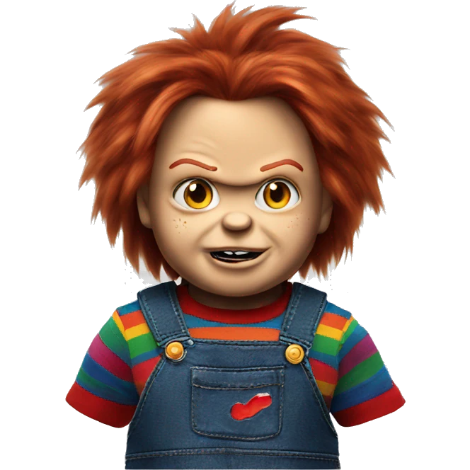 Chucky doll emoji