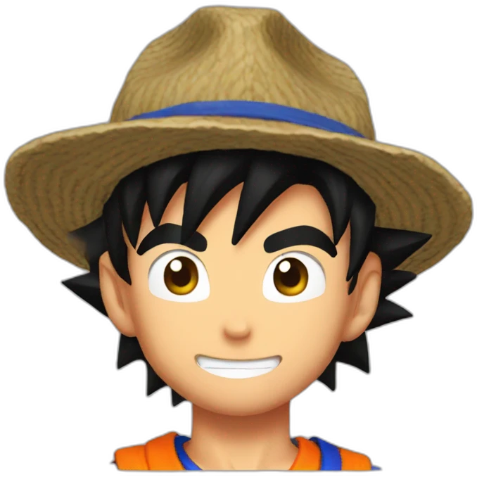 goku with a cap emoji