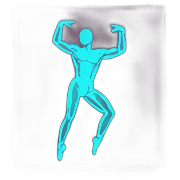  male dancer neon sign booty emoji