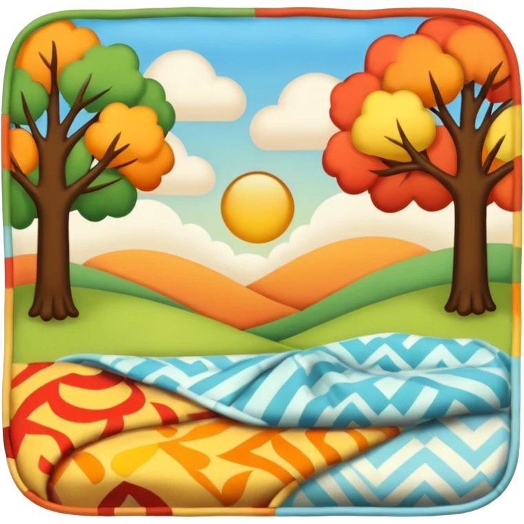 Four Seasons Blanket emoji