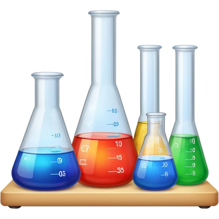 chemistry and lab work emoji