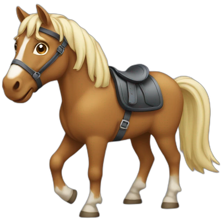 Cheval qui cabre emoji