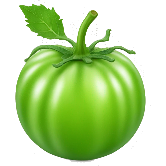 green tomato emoji