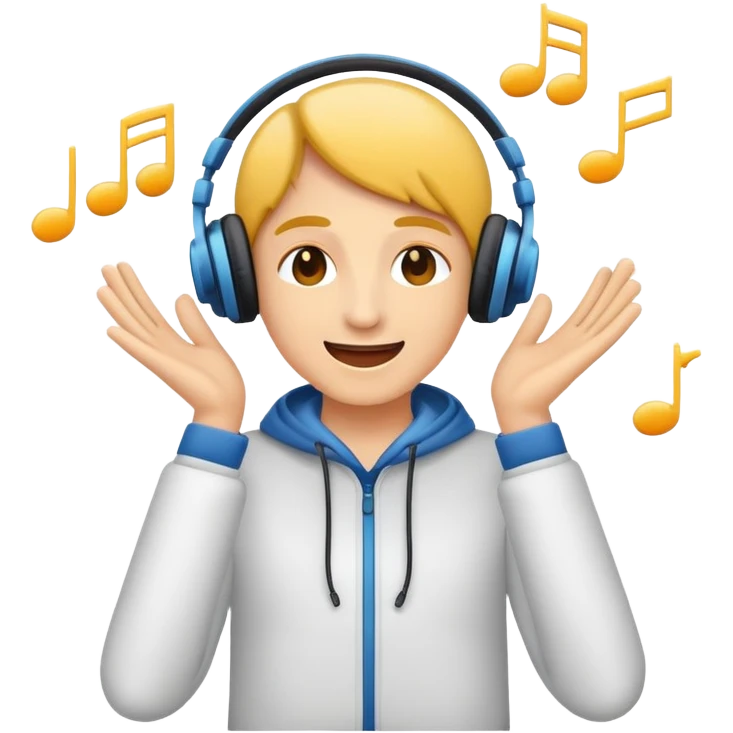 enjoy music emoji